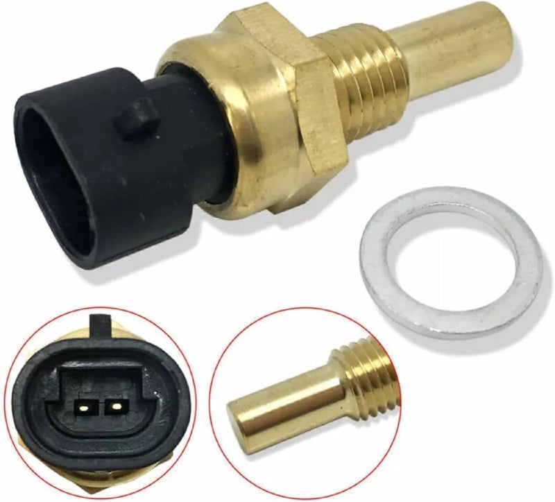 SCHUSSPART Engine Coolant Temperature Sensor Compatible with Express Savana Sierra Silverado Suburban Yukon 1500 2500 3500 Impala Malibu Tahoe Escalade ESV EXT 1995-2019 L4 L5 L6 V6 V8 Replaces 12608814 15326388 - Image 5